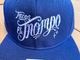 Tacos El Trompo snapback cap (script) / navy x white