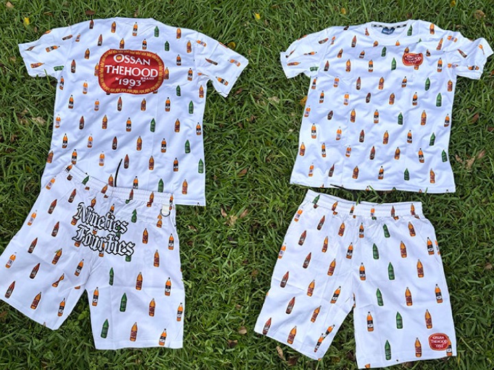 OSSANTHEHOOD ��Φξ�� dry fit Tshirt (40s) / white