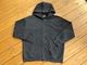 NICETY zipup hood (since) / black x black 