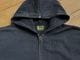 NICETY zipup hood (since) / black x black 