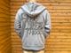 NICETY zipup hood (since) / black x black 