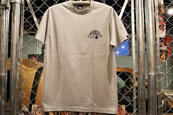 NICETY Tshirt (8ball) / heather gray & navy