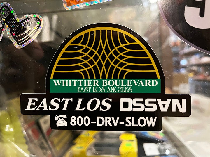 OSSANTHEHOOD vinyl sticker (eastlos) / color