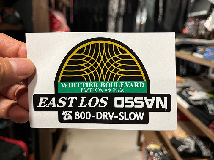 OSSANTHEHOOD vinyl sticker (eastlos) / color