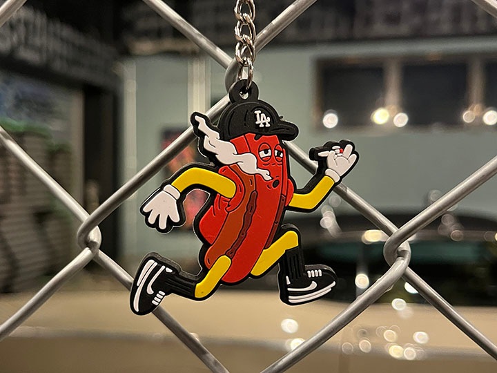 OSSANTHEHOOD pvc keychain (fosho) / 4 colors