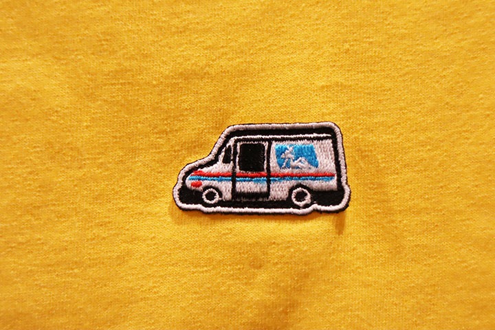 OSSANTHEHOOD Tshirt (patched) / yellow