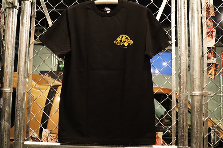 NICETY Tshirt (8ball) / black & club yellow