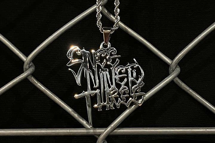 NICETY "SINCE NINETY THREE" steel neckless / chrome