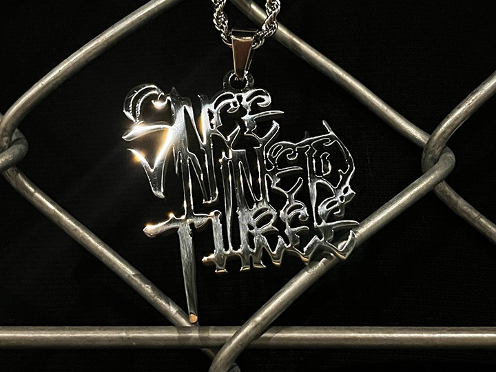 NICETY "SINCE NINETY THREE" steel neckless / chrome
