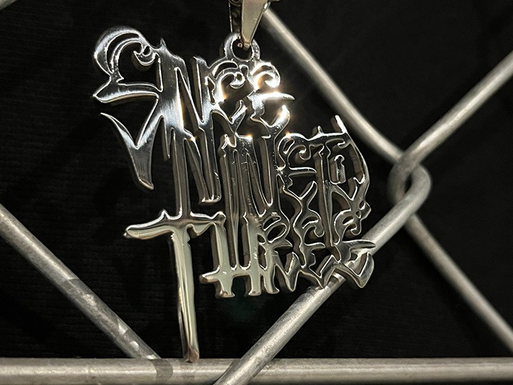 NICETY "SINCE NINETY THREE" steel neckless / chrome