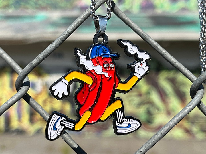 OSSANTHEHOOD steel neckless (fosho)