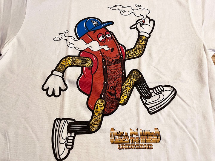 OSSANTHEHOOD Tshirt (fosho) / white