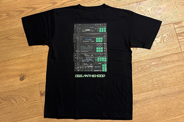 OSSANTHEHOOD Tshirt (six buttons) / black