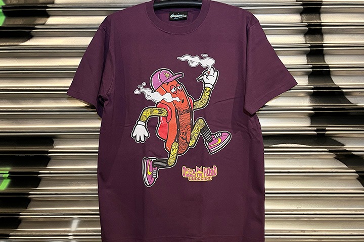 OSSANTHEHOOD Tshirt (fosho) / purple