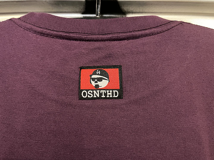 OSSANTHEHOOD Tshirt (fosho) / purple