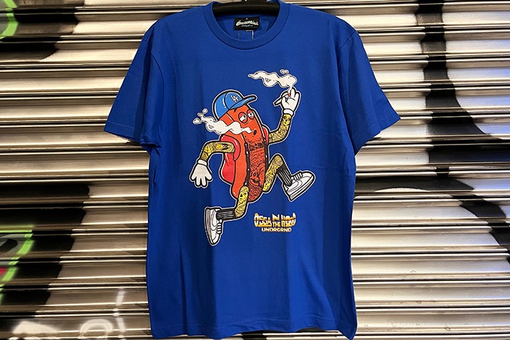 OSSANTHEHOOD Tshirt (fosho) / royal