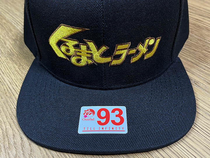 OSSANTHEHOOD snapback cap (ޤ) / black x yellow