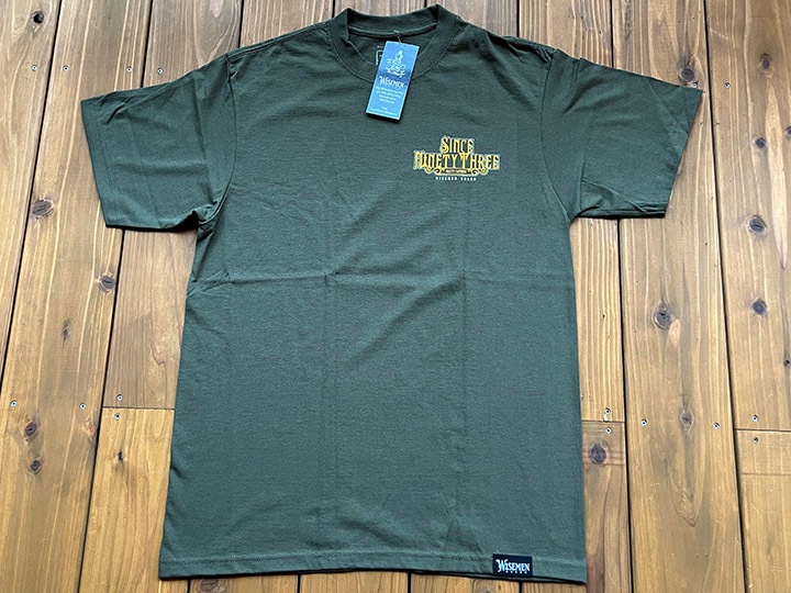 WISEMEN brand Tshirt (Since) / olive