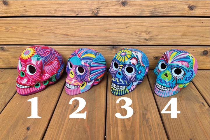 handmade calavera sculpture 1