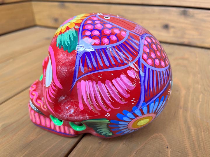 handmade calavera sculpture 1