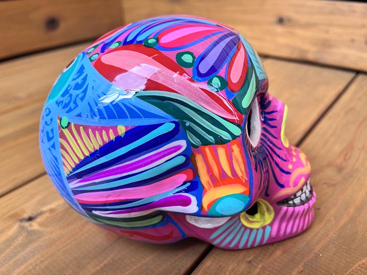 handmade calavera sculpture 1