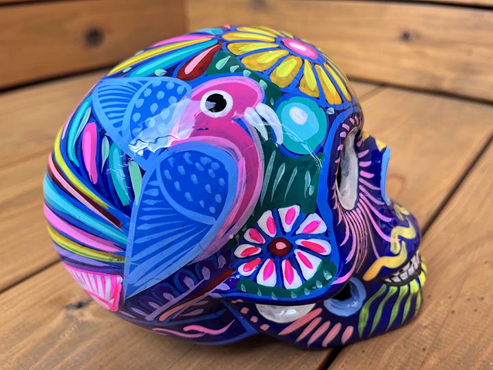 handmade calavera sculpture 1