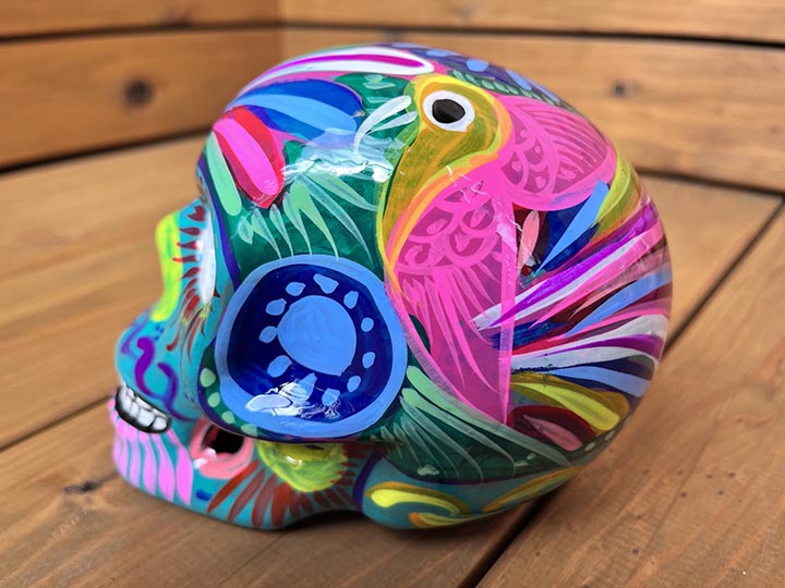 handmade calavera sculpture 1