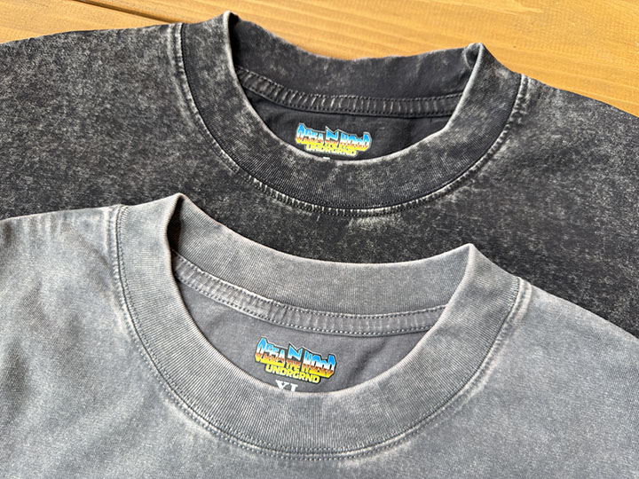 OSSANTHEHOOD Tshirt (��ʡ��) / black washed