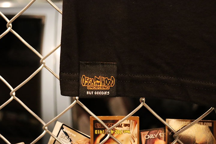 OSSANTHEHOOD Tshirt (patched) / black