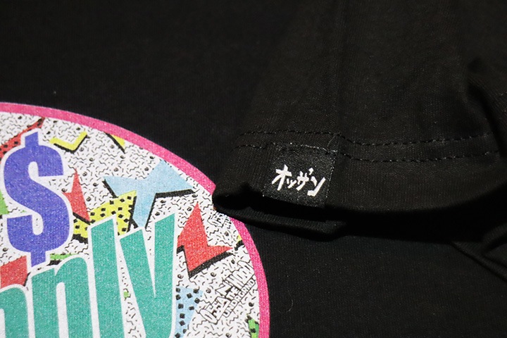 OSSANTHEHOOD Tshirt (90s-2) / black