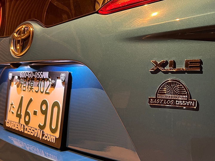 OSSANTHEHOOD metal emblem (eastlos) / chrome plated