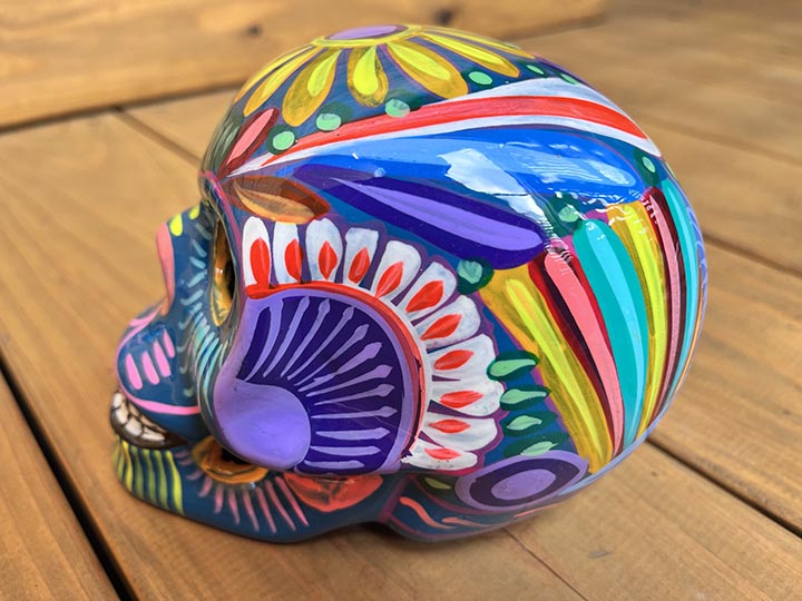 handmade calavera sculpture 2