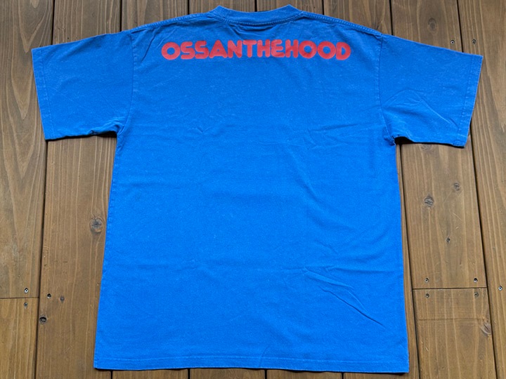 OSSANTHEHOOD Tshirt (scooter) / skyblue washed