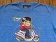 OSSANTHEHOOD Tshirt (scooter) / skyblue washed