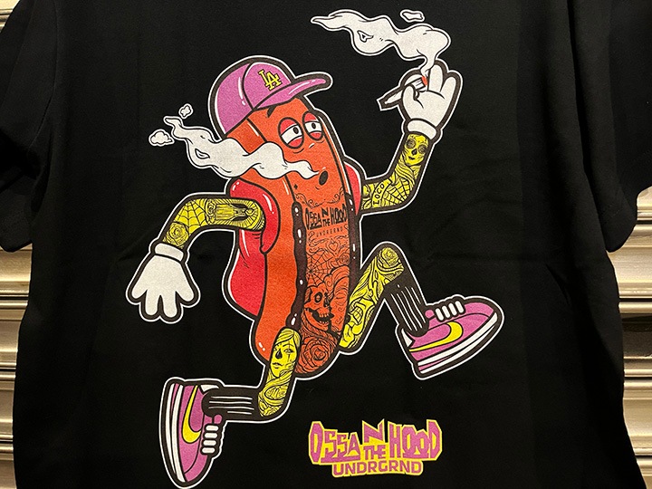 OSSANTHEHOOD Tshirt (fosho) / black