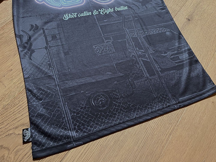 NICETY Φξ dry fit Tshirt (8ball-neon)
