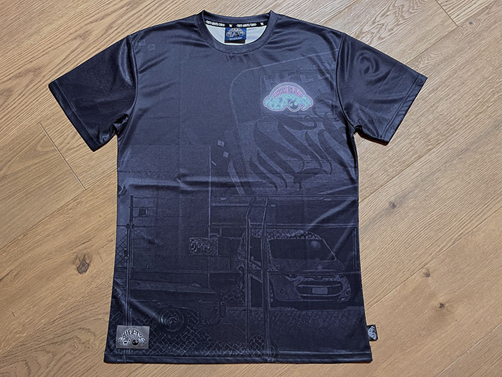 NICETY Φξ dry fit Tshirt (8ball-neon)