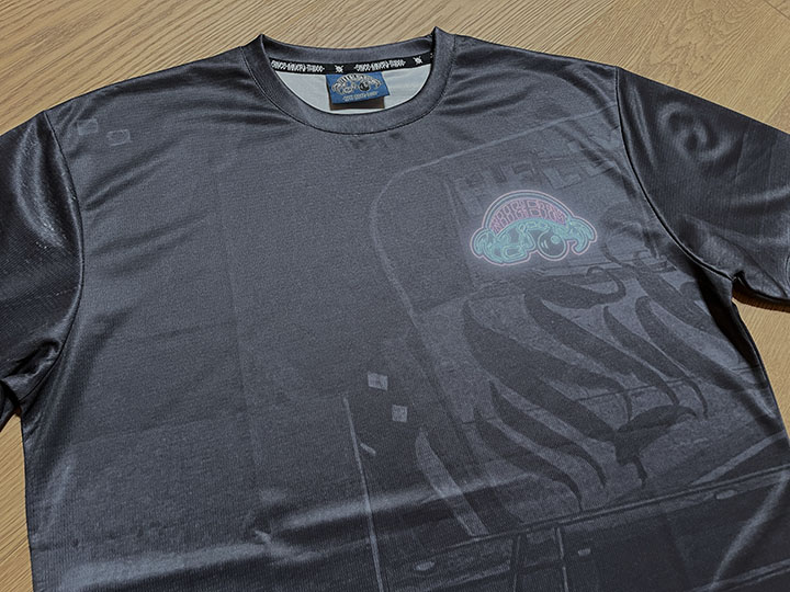 NICETY Φξ dry fit Tshirt (8ball-neon)