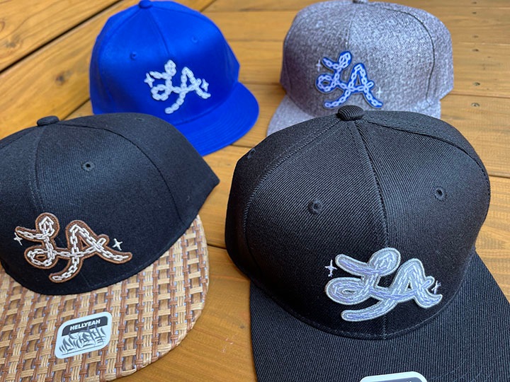 BENJIE ESCOBAR snapback cap (chainLA) / royal blue