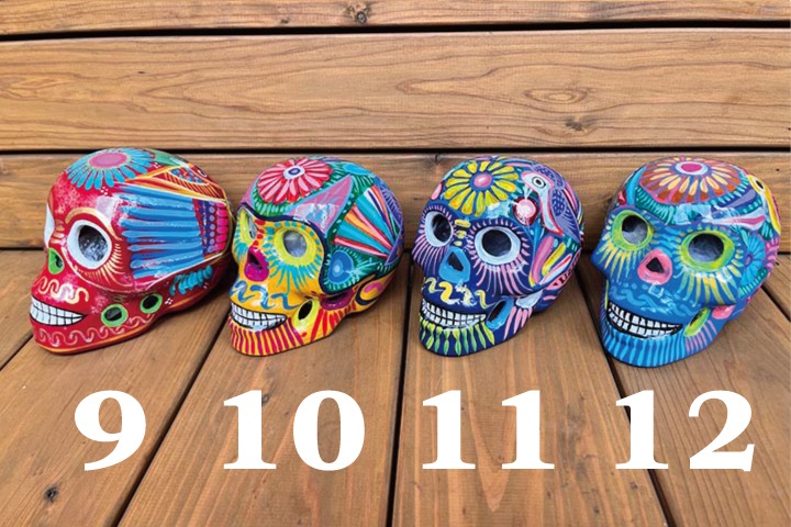 handmade calavera sculpture 3