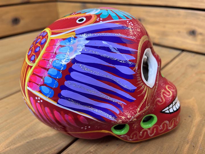 handmade calavera sculpture 3