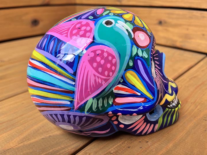 handmade calavera sculpture 3