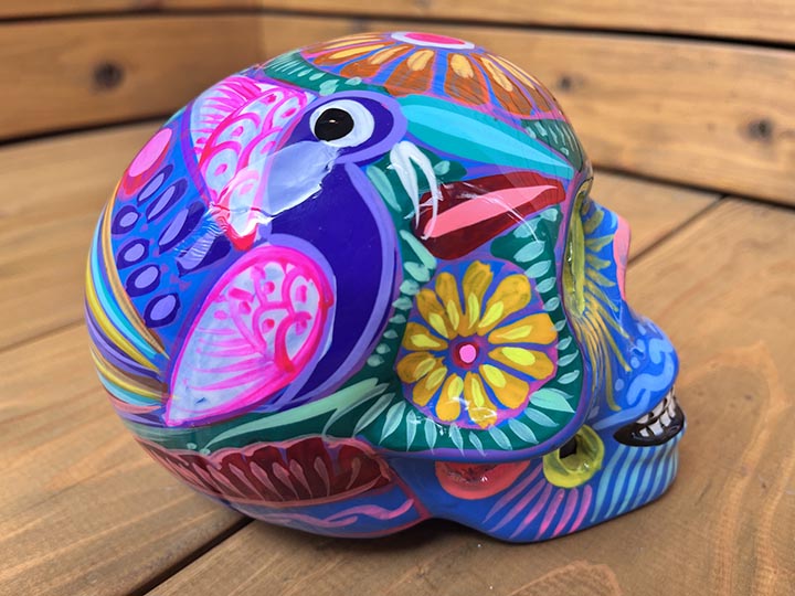 handmade calavera sculpture 3