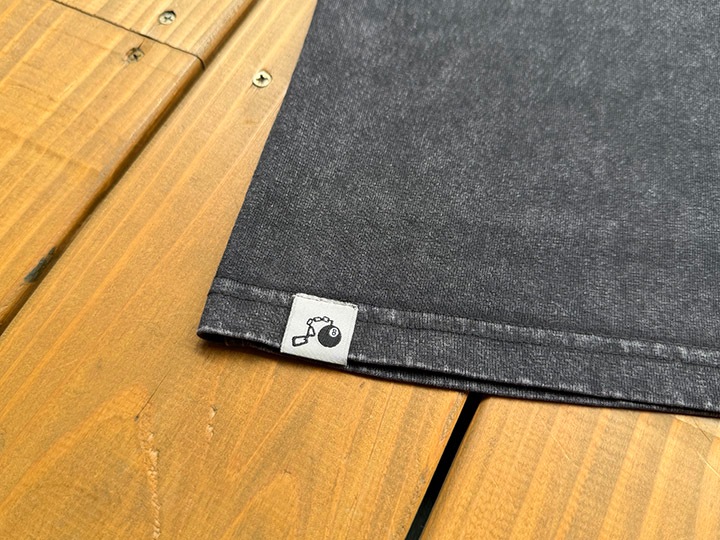 OSSANTHEHOOD Tshirt (scooter) / black washed