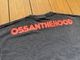 OSSANTHEHOOD Tshirt (scooter) / black washed