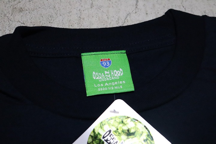 OSSANTHEHOOD Tshirt (90s-2) / navy