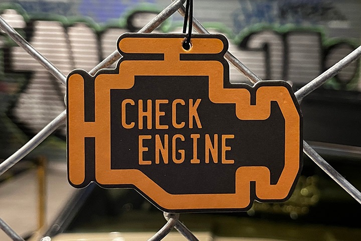 OSSANTHEHOOD airfreshener (check)