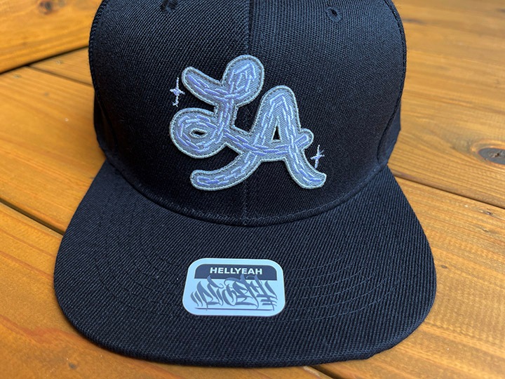 BENJIE ESCOBAR snapback cap (chainLA) / black