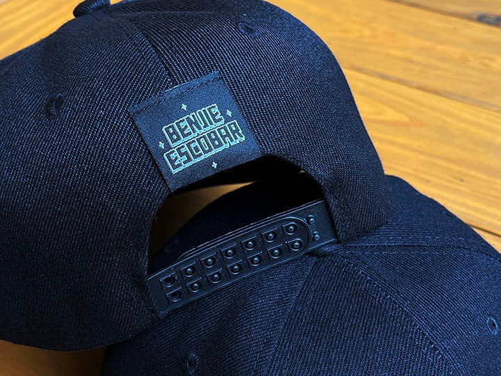 BENJIE ESCOBAR snapback cap (chainLA) / black
