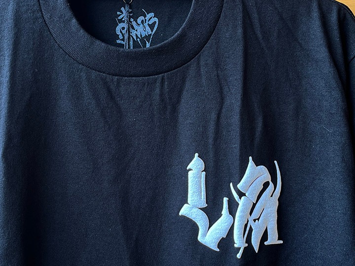 CHAZ BOJORQUEZ Tshirt (LA) / black & white